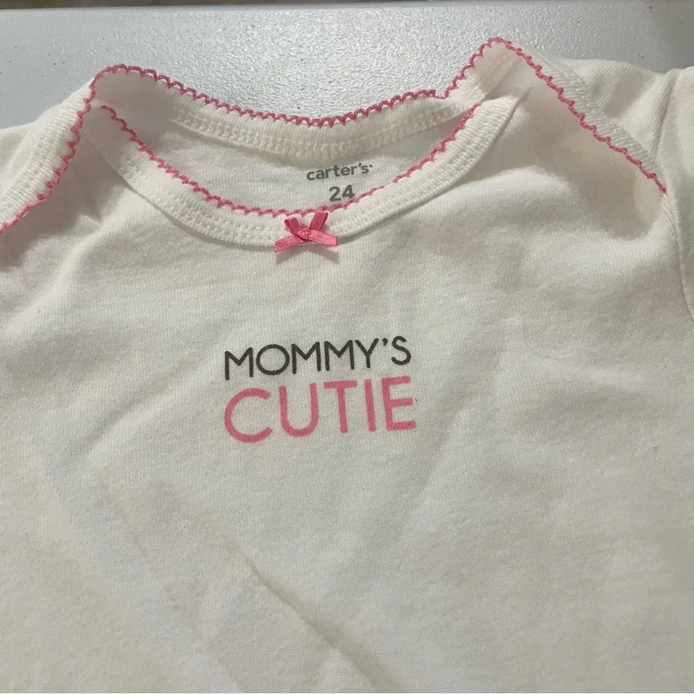 Carter's White Baby Onesie